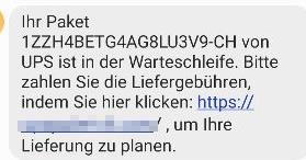 Paket in der Warteschleife