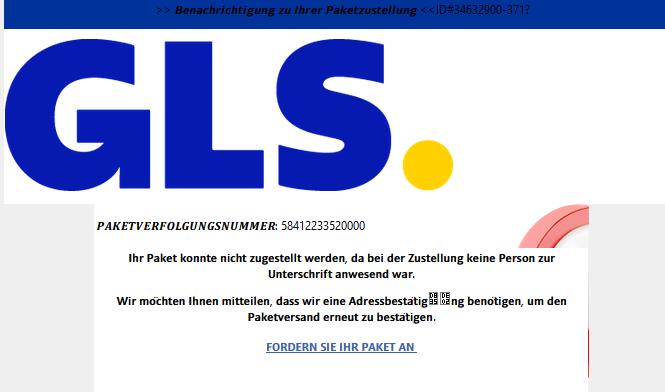 Sie haben ein Paket, was auf Lieferung wartet