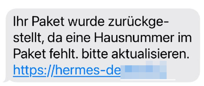 Ihr Paket kommt nicht.