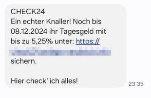 Tagesgeld Knaller.