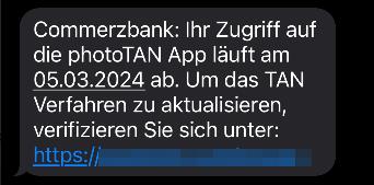 Photo Tan App läuft aus