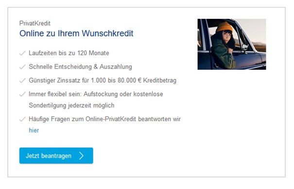 Kreditangebot