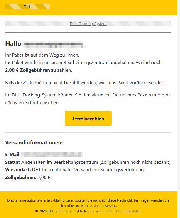 Fehler bei der Lieferung - Sie haben nur 48 Stunden!