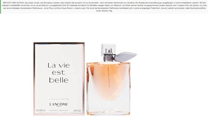 Glückwunsch! Ihr La Vie Est Belle Parfum wartet auf Sie! Jetzt bestätigen.