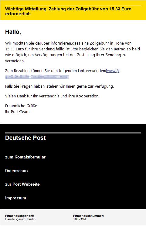 Zum Bezahlen können Sie den folgenden Link verwenden.