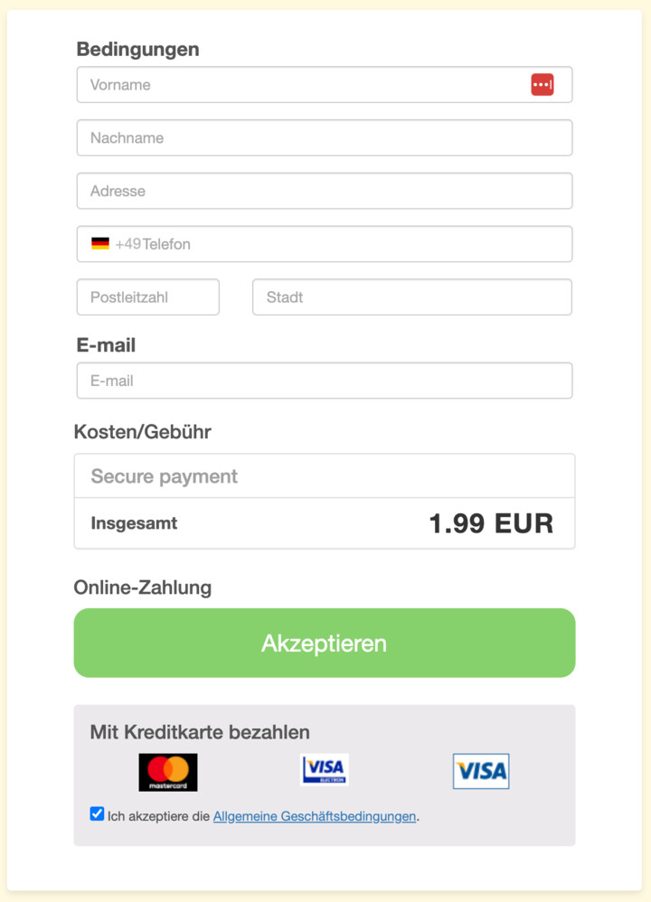 Phishing-Mail im Namen der UEFA.