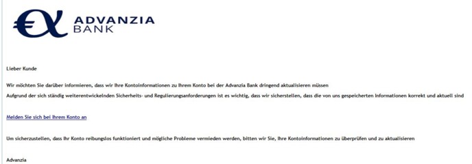 Melden Sie sich bei Ihrem Konto an.