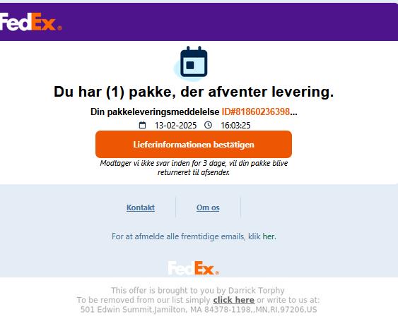 Du hast ein Paket.