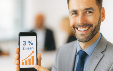 Bei der ING gibt es eine Sommer-Aktion mit 3% Zinsen auf das Business-Extra-Konto.