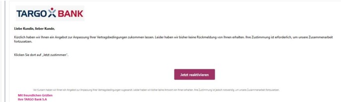 obligatorische Sicherheitsmaßnahme.