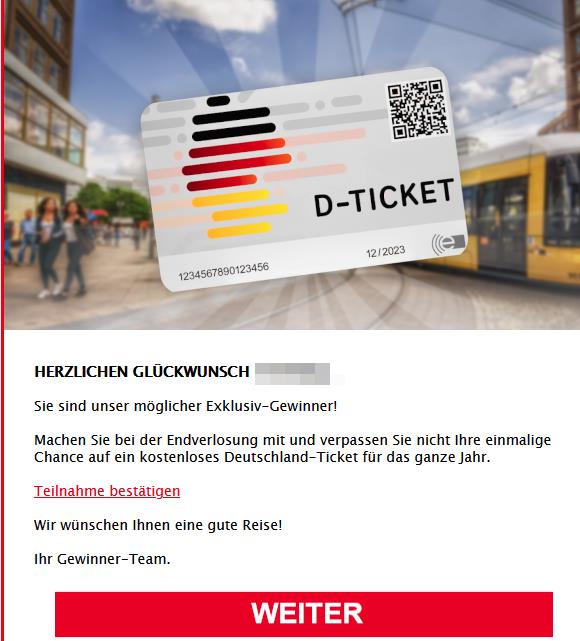 D-Ticket für 