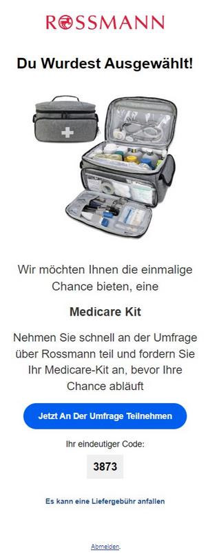 Du wurdest ausgewählt.