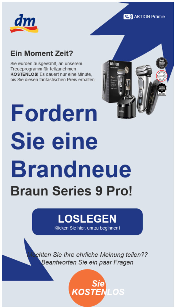 Sie können einen Radierer gewinnen.