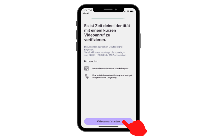 So eröffnen Sie das Nuri-Konto.