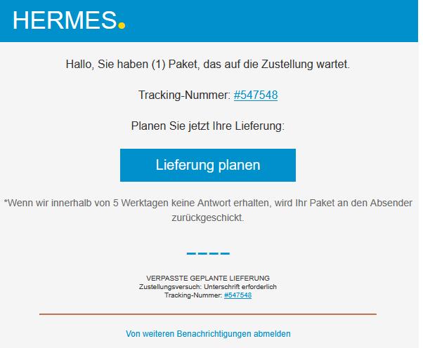 Planen Sie jetzt Ihre Lieferung.