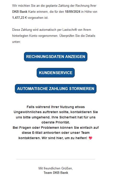 Zahlung geplant: €1.477,23