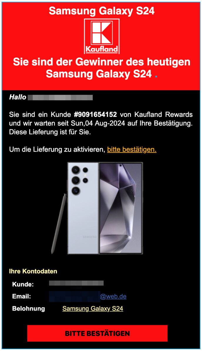 Für Ihre Eingabe können Sie ein Samsung Galaxy S24 bekommen.