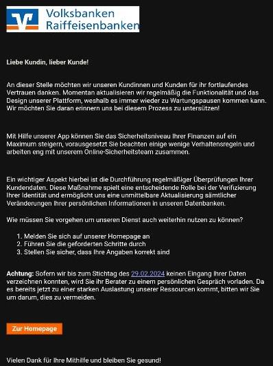 aktualisiere Kundendaten