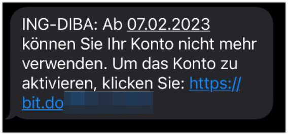 Sie können angeblich Ihr Konto nicht mehr verwenden.
