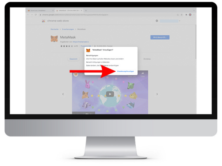 MetaMask einrichten Bild 3
