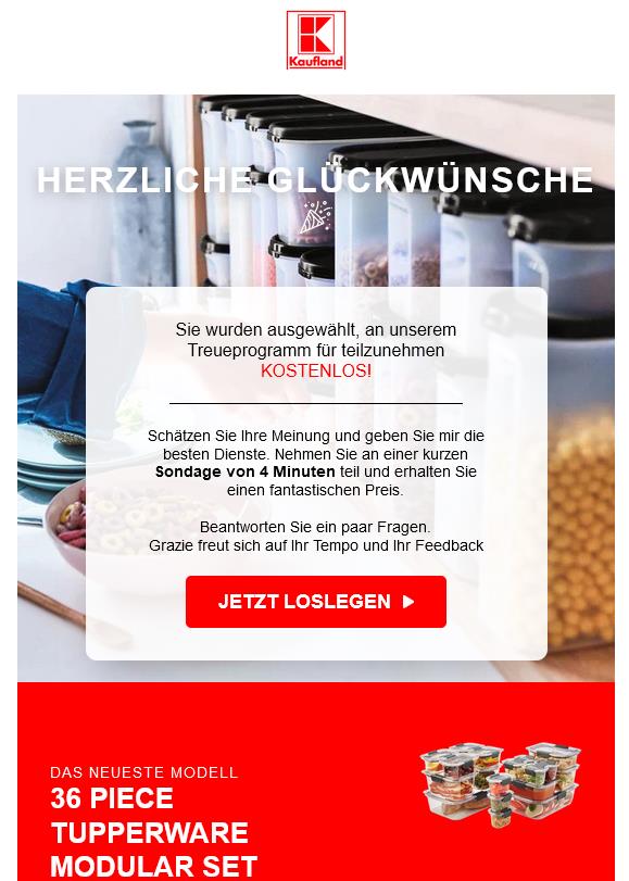 Sie haben ein/e 36 Piece Tupperware Modular Set gewonnen 