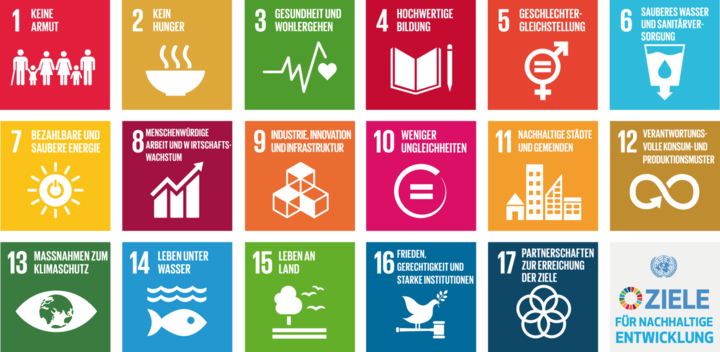 Die SDGs auf einen Blick.