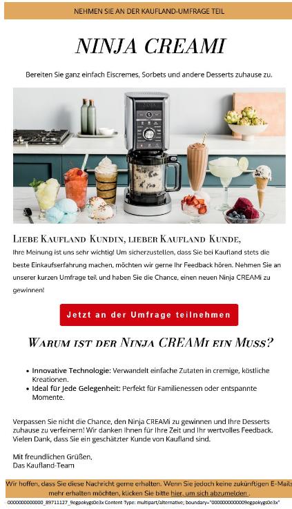 Gewinnen Sie den Ninja CREAMi bei Kaufland 