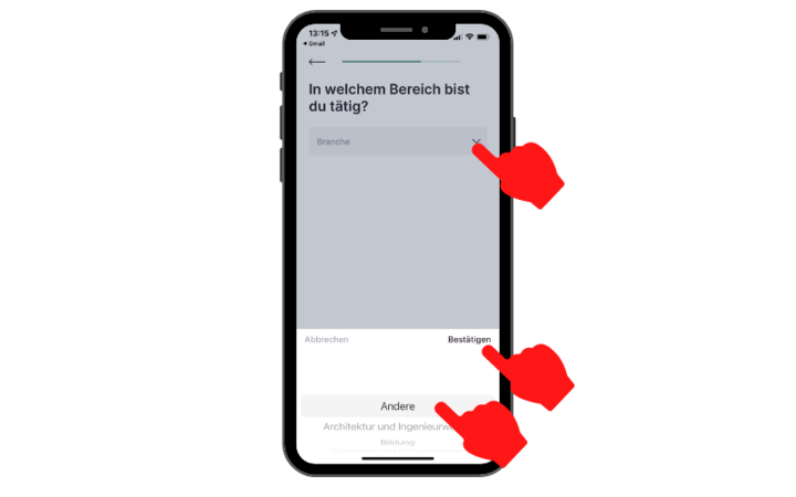 So eröffnen Sie das Nuri-Konto.