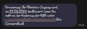 Phototan Änderung