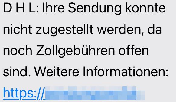 Ihre Sendung konnte nicht zugestellt werden.