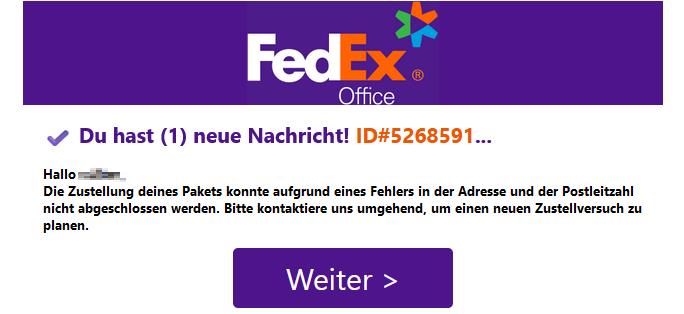 Sie haben eine (1) Bestellung, deren Lieferung noch aussteht