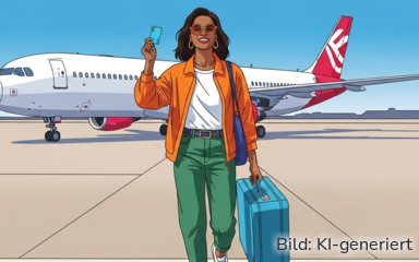 Eine Studie zeigt, dass es teils große Schwankungen bei Flugpreisen gibt. Kreditkarten mit einer Reiseversicherung können Sicherheit bieten.