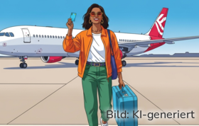 Eine Studie zeigt, dass es teils große Schwankungen bei Flugpreisen gibt. Kreditkarten mit einer Reiseversicherung können Sicherheit bieten.