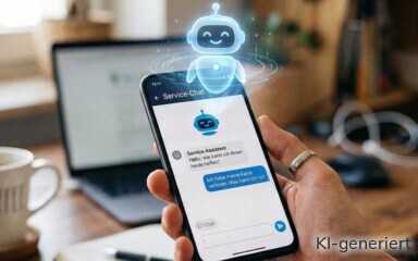 Einige Banken nutzen bereits KI-Chatbots für den Kundenservice.