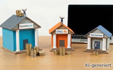 Vergleich von Consorsbank, ING und 1822direkt bezüglich der Prämie beim Girokonto.