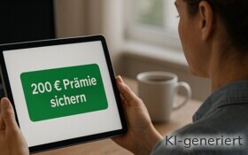 200 Euro Prämie sichern.
