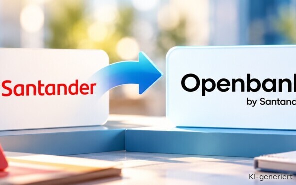 Santander wurde in Openbank Deutschland umbenannt. Auch die Produkte.
