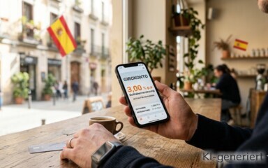 Guthabenverzinsung in Höhe von 3% auf das Girokonto. Eine spanische Bank bietet diese Konditionen an.