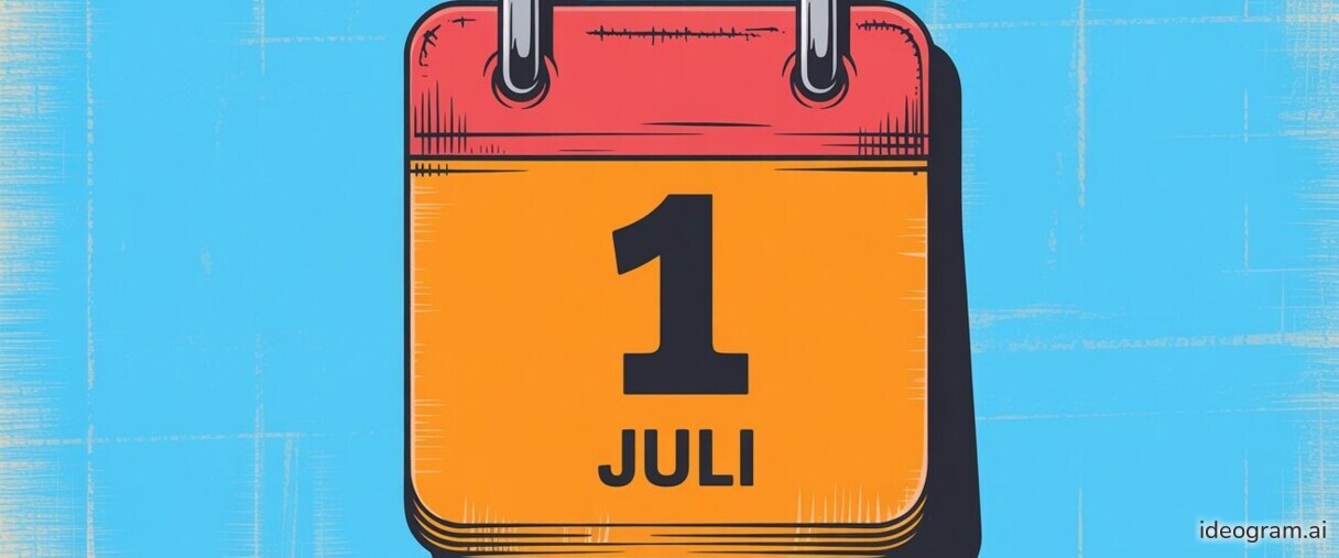 Kalenderbild Juli