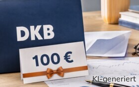 Die DKB vergibt an die ersten 10.000 Kunden, die bei Neueröffnung eines Depots alle Bedingungen erfüllen, eine Prämie.