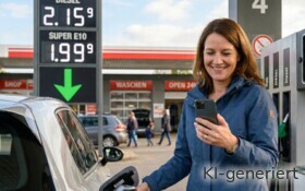 Die Bundesregierung hat ein Entlastungspaket beschlossen. Unter anderem wird vorübergehend der Spritpreis gesenkt.