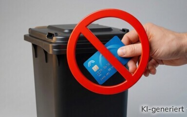 Wie entsorgen Sie Ihre Bankkarte korrekt, ohne Bußgelder zu riskieren?