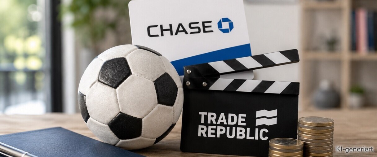 Chase und Trade Republic werben mit Promis. Ist das sinnvoll? 