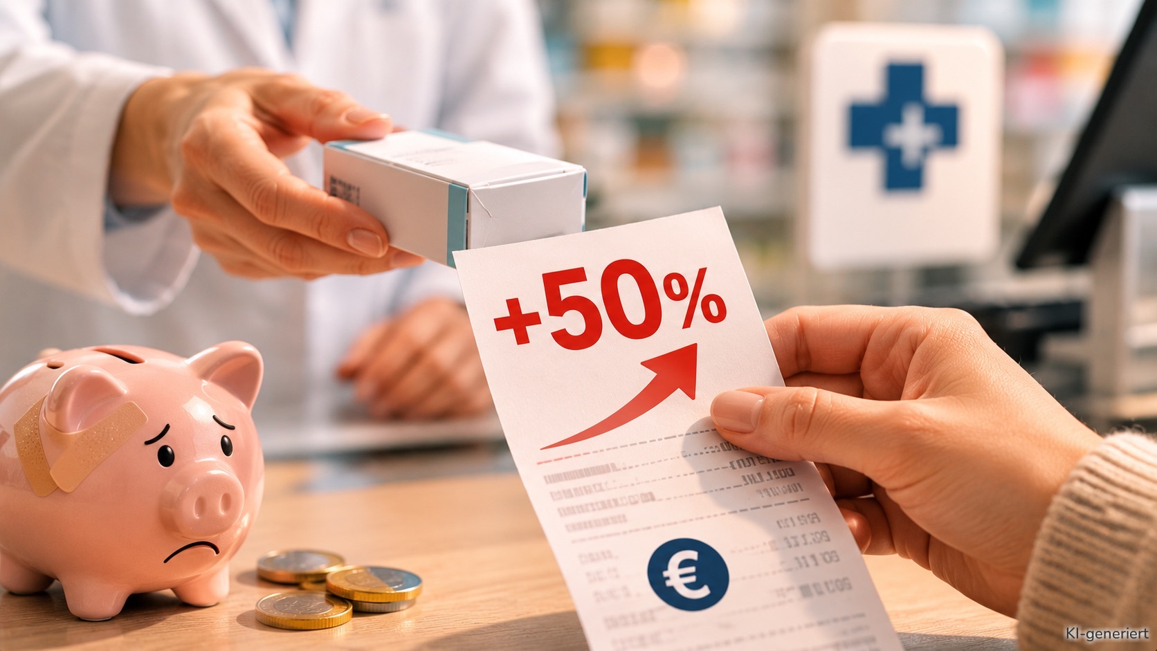 Es soll eine GKV-Reform geben. Unter anderem sollen die Zuzahlungen um 50 % steigen.