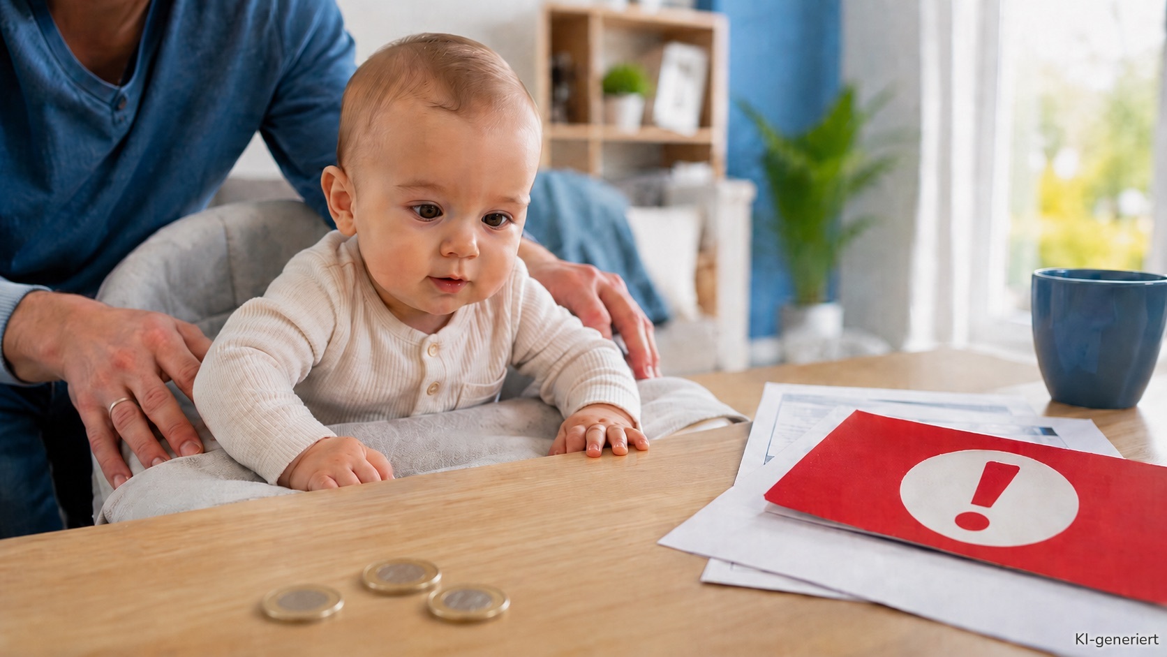 Für Ihr Kind erhalten Sie mit einem kostenlosen Antrag Kindergeld.