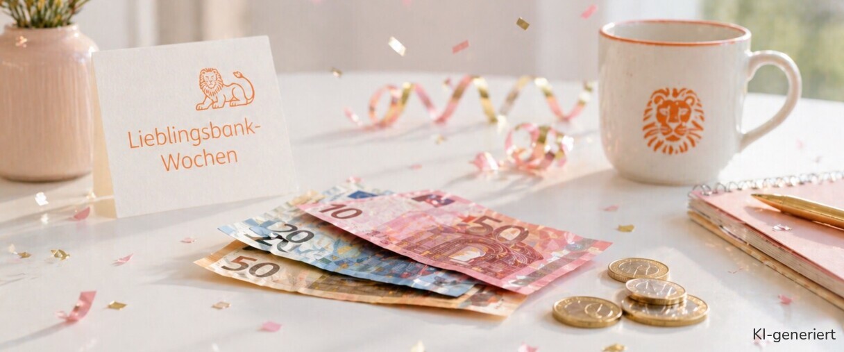 Die ING startet am 30. April 2026 mit den Lieblingsbank-Wochen.