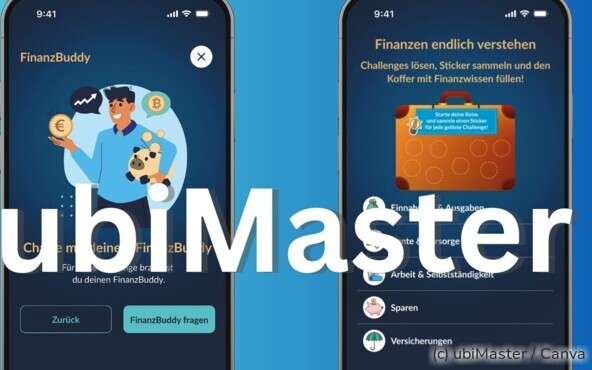 Die Anwendung auf dem Smartphone.