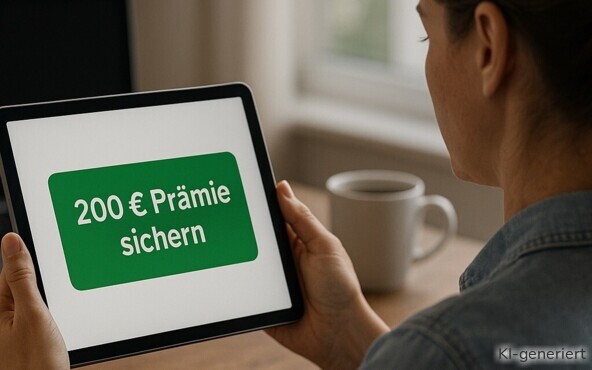 200 Euro Prämie sichern.