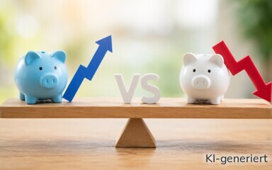 Während die eine Bank ihr Aktionsangebot verbessert, werden die Zinsen der anderen Bank gesenkt. Was bedeutet das?