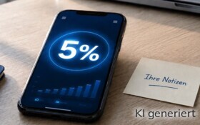 5% Zinsen.